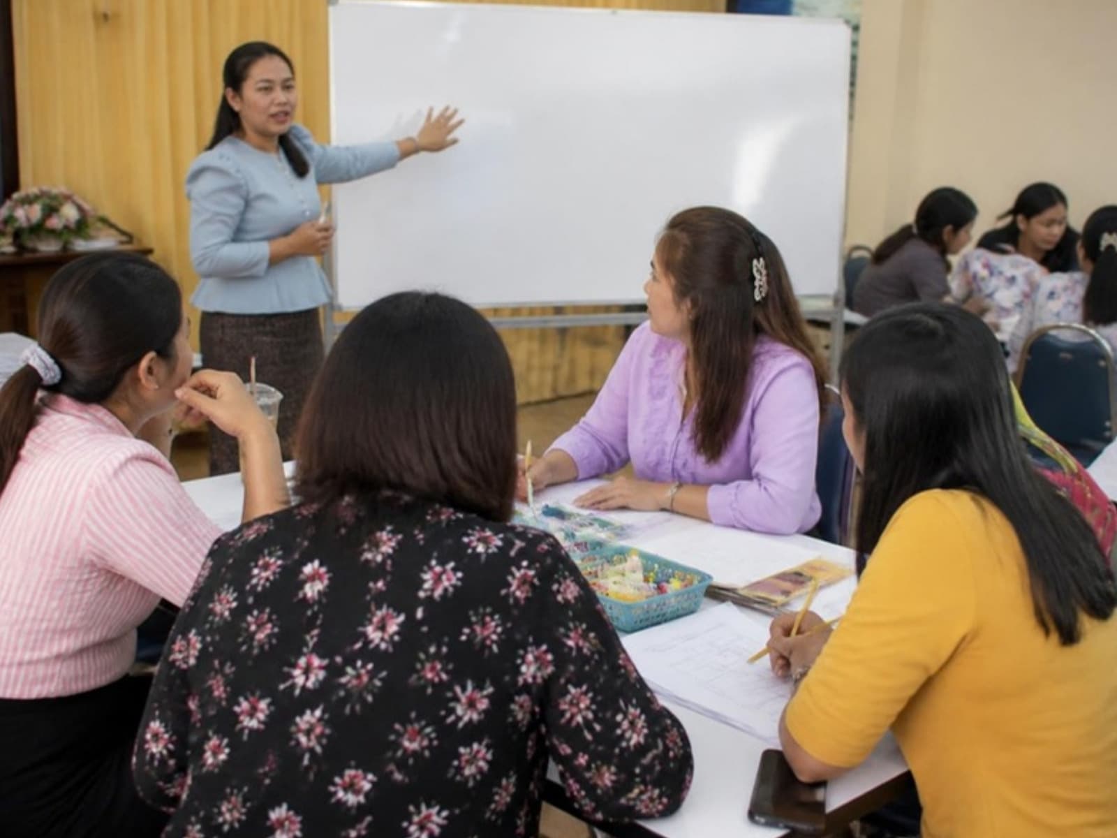 Educators at a different training workshop, generic and unnamed